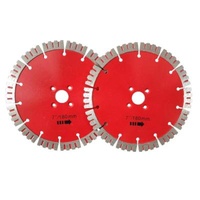 1.8/2/2.2/2.4mm Thickness Customizable Size Asphalt Diamond Blade