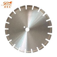 Concrete Asphalt Cutting Laser Weld Diamond Saw Blade Asphalt 350*25.4*15mm For Reinforced Concrete