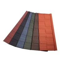 Modern Roofing Materials Bitumen Asphalt Shingles Stone Coated Roofing Tile