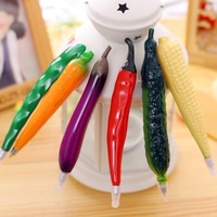 Office &amp; School Pen Creative Cartoon Fruit Pen Ballpoint Pen With Magnet Peanut Vegetable Ballpoint Pen