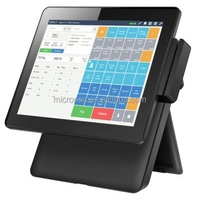 Restaurant/mall/hotel pos software for restaurant countertop pos dual screen touch pos system