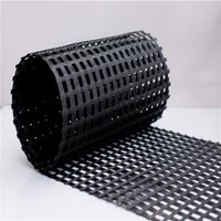 100KN Asphalt Fiberglass Geogrid