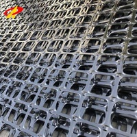 Lightweight Biaxial Fiber Mesh Geogrid Asphalt Liner Geogrid Biaxial Basalt Material