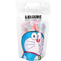 Cartoon Snowflake Recyclable Portable Food Baked Pastry Bag Cookie Self-Sealing Dried Fruit Bag Custom