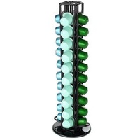 Countertop Metal Folding Rotating Metal Coffee Capsule Holder for Coffee Pod Display