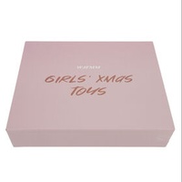 Corrugated pink shipping boxes Custom pink logo corrugated paper box delivery carton