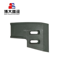 Concrete mixers asphalt cement mixer mixed sheets wear parts vogele asphalt paver drills blade parts