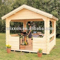 Wood&amp; Asphalt Tile Wooden Gazebos