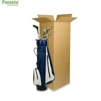 Foldable packaging corrugated carton custom Golf Club Transportation Box
