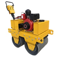 Diesel or Gasoline Engineroad Roller 500kg Walk Behind Asphalt Compactor for Sale