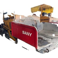 Construction works   used sany concrete paver dtu95c road paver machines Asphalt Pavers for sale