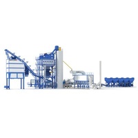 Stationary Batching Mixing Plant 260T Asphalt Mixing Plant 320Tph Asphalt Hot Mix Station Batch