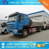 Carbon Steel 10tons HOWO 266hp Liquid Asphalt Transport Vehicle Bitumen Sprayer Truck