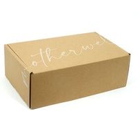 foldable packaging corrugated carton custom clothing mailer box