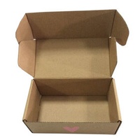 Wholesale customized logo felxo print packaging mailing corrugated box carton for sock mailer