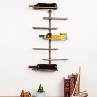 Wooden Wine Rack Foldable Wine Racks for Countertop Storage Rack Display Shelves for Kitchen Home Bar