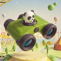 Cartoon Telescope for Children, Outdoor Science and Educational Binoculars