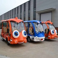 Factory Low Price Playground Creative Personalized Cartoon Electric Sightseeing Car