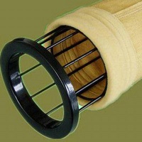 Asphalt Cement Iron Metal Incinerators P84 Filter Bag And Silicon Coated Filter Cage To Fit 130 To 160 Cell Plate For Dust Treatment For High Temperature Resistance