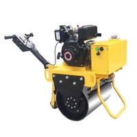 BM30 Walk Behind 330kg Yellow Small Single Drum Vibratory Asphalt Road Roller