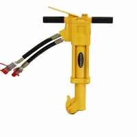 Break Rock Asphalt Concrete Hydraulic Breaker Jack Hammer Br45