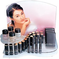 Customize plexiglass lipstick countertop display stand acrylic pmma perspex