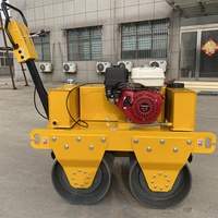 High Quality 0.5 Ton 0.6 Ton New Double Road Roller Asphalt Road Roller with Spare Parts for Sale
