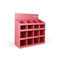 Wholesale OEM Custom Design Corrugated Carton Paper Pallet Display Stand Rack Cardboard Display Shelf