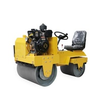 Construction works&#194; &#160; Vibrating Roller Asphalt Sidewalk Sales Road Vibrator Walk Behind Roller Compactor Mini Road Roller
