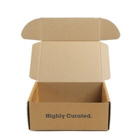 Folding one color logo pantone offset Printing Custom Paper Boxes Design shipping carton