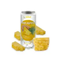 24 Cans/Carton Low-Sugar Zero-Coloring Pineapple Flavored Beverages