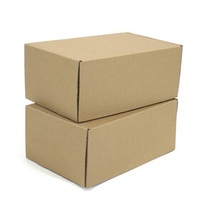 No printing corrugated paper box delivery carton corrugated brown shipping boxes