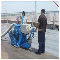 Critical cleaning/handheld/mobile blasting device without sand residue for floor/road/airport/asphalt/concrete/steel plate
