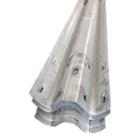Highway Guardrail Cost Per Foot in Traffic Used Guard Rail Galvanized Steel Highway Guard Rail