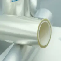 Top Coated Glossy Clear BOPP Facestock Film for Excellent Printing Perforemance