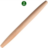 Sustainable Wooden French Pin For Making , Beech Wood Tapered Pin For Fondant Pastry Cookie Pastry (French 15.74-Inch)