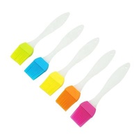 Viable Wholesale Silicone Mold Oil Pastry Silicone Baking Face With Small Spatula And BBQ Grill Brush Sprinkler For Kitchen