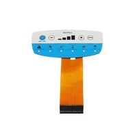 Tactile membrane button panel PVC touch button membrane touch panel switch