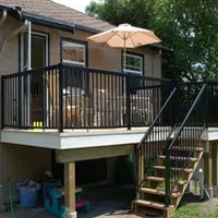 Decorative& Safe Used Porch/Decking Railing, Stair Handrail