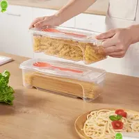Baking & Pastry Tools New Microwave Pasta Cooker With Strainer Heat Resistant Steamer Lid Spaghetti Noodle Cooking Box Kitchen Accesso Dhcbo
