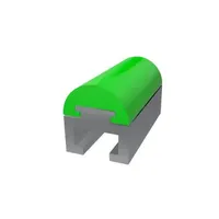 Custom guardrail plastic polymer polyethylene big C small C guardrail conveyor transform guide rail wear bar manufacturers direct sales