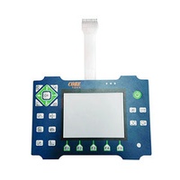 Custom Tactile Metal Membrane Switch Keyboard with Window and Cable