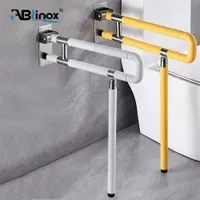 ABS Hospital Non-Slip Bathroom U Type Floor Handrail