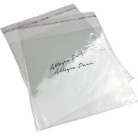 Wholesale cheap clear plastic bopp candy seal security self packing bag for clothing garment packing bag