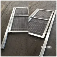 Anti-Climbing Security Guardrail Custom Height Spliced Metal Guardrail