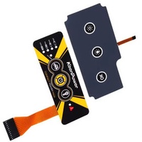 Factory Customized FPC Circuit Capacitive Touch Button Membrane Switch Panel Graphic Overlay