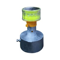 Alloy+PC High Bright Aluminum 360 Degree LED Road Solar Warning Light /guardrail For Road