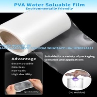 Water Soluble Membrane Wholesale PVA Film Packing Machine Pva Water Soluble Film For Laundry Detergent Pods