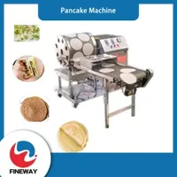 Gas/Electric Heating Lumpia Machine Spring Roll Patti Pastry Samosa Skin Making Machine