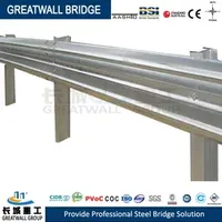 Q235B Steel W Beam Thire Beam Highway Guardrail Crash Barrier for Sale